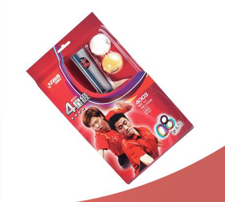 红双喜四星乒乓球拍