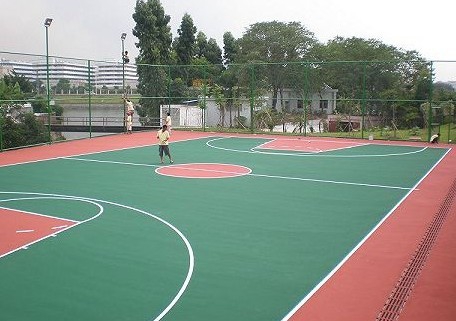 硅PU篮球球场