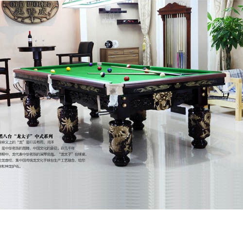 奥得威台球桌龙太子