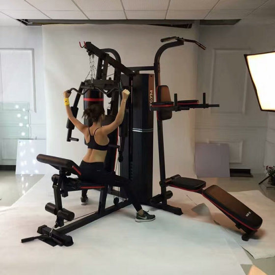 哥特轻商用三人站综合训练器