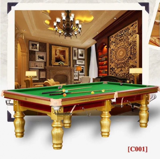奥得威黑八台球桌C001
