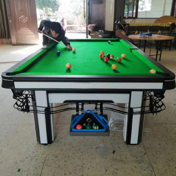 中式黑八台球桌南昌台球桌批发